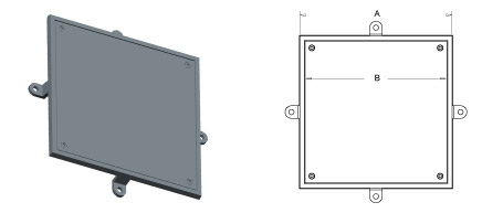 SQUARE WALL ACCESS PANEL